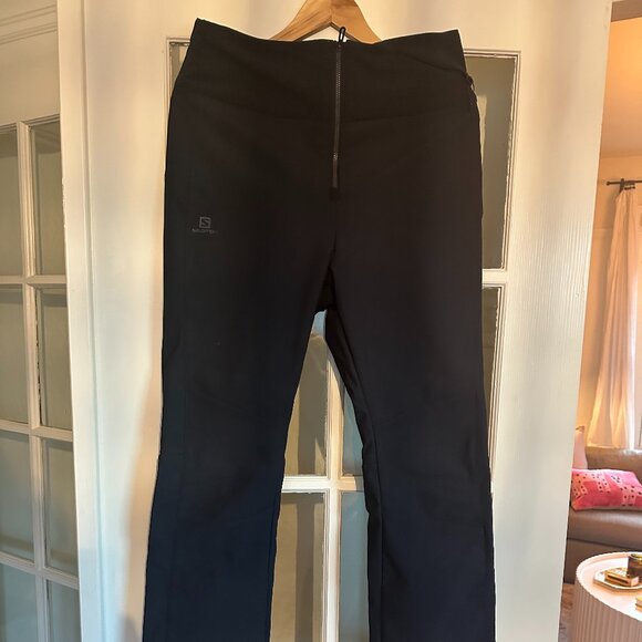 Salomon Women’s Softshell Ski Pants – Navy – Excellent Condition (Worn Once) - Picture 1 of 4